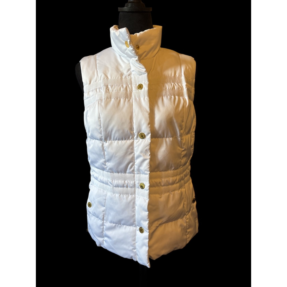 Beautiful Lilly Pulitzer White Puff Vest - Size S*****PLEASE READ DESCRIPTION